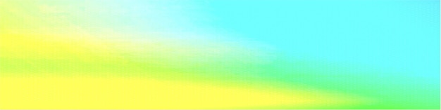 Blue and yellow gradient pattern panorama background