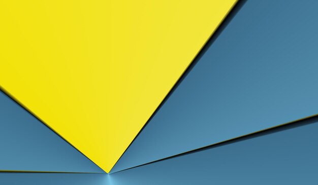 Blue yellow modern card dynamic background