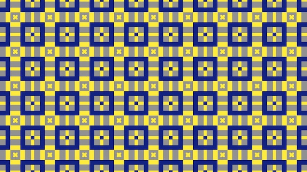 the blue and yellow squares of the year.