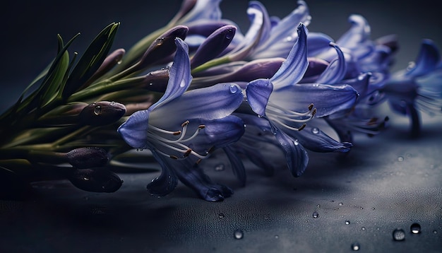 Bluebell Flowers Background