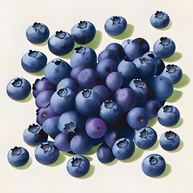 Blueberries are healthy source antioxidants