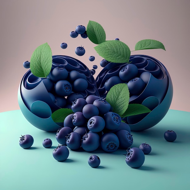 Blueberries generative AI