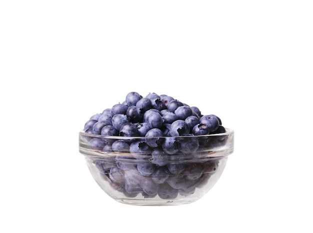 Blueberries in a glass