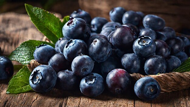 Blueberry backdrop fruit photo