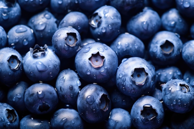 Blueberry background