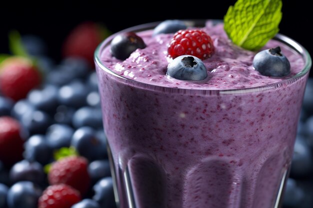 Blueberry Breeze Blast Nutrientrich and Refreshing