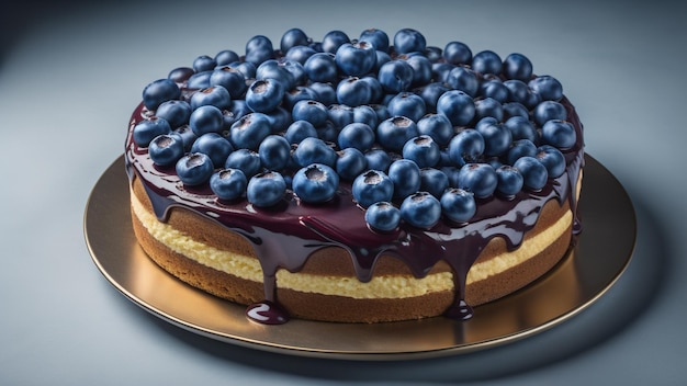 Blueberry cake