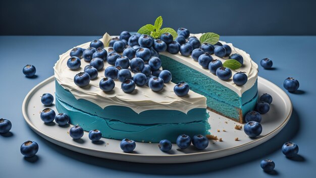 Blueberry cake