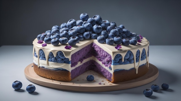 Blueberry cake