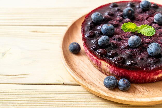 blueberry cheese cake