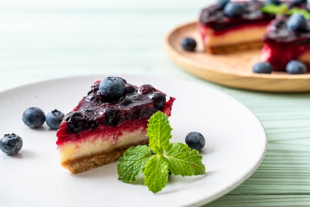 blueberry cheese cake