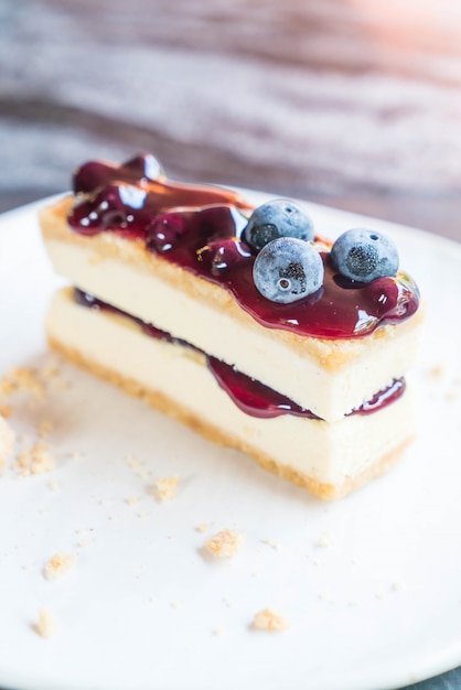 blueberry cheese cake