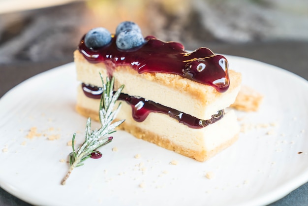 blueberry cheese cake