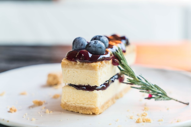 blueberry cheese cake