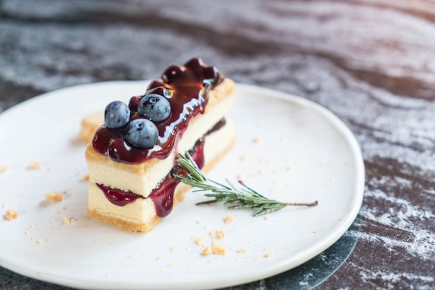 blueberry cheese cake