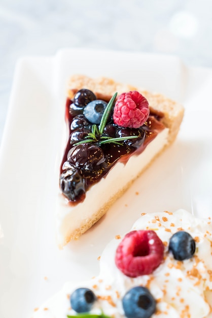 blueberry cheese cake