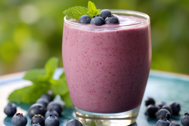 Blueberry Citrus Wave Refreshing and Nutritious Delight