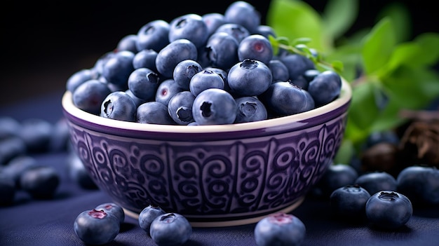 blueberry fresh fruit