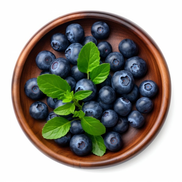 blueberry fruits background