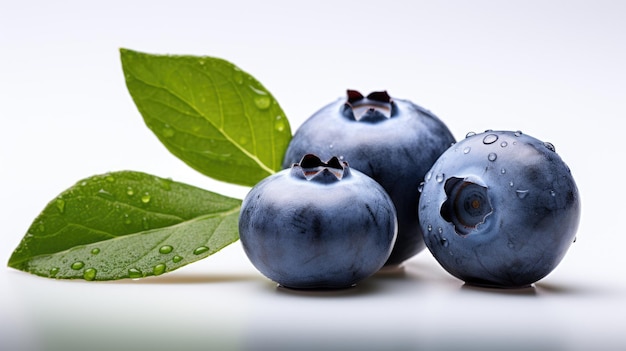 Blueberry isolated on a white background