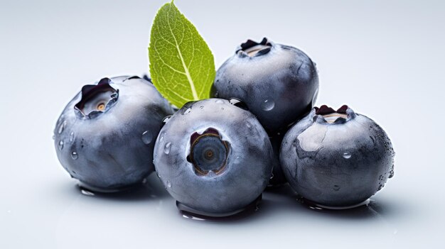 Blueberry isolated on a white background