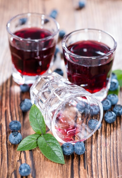 Blueberry Liqueur Shot