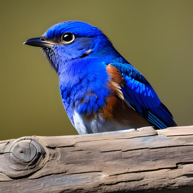 Foto uccello azzurro