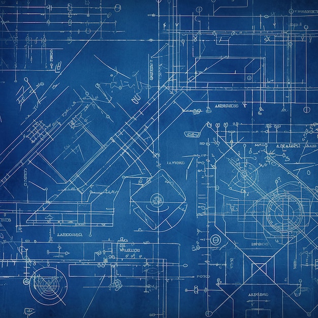 Photo blueprint background