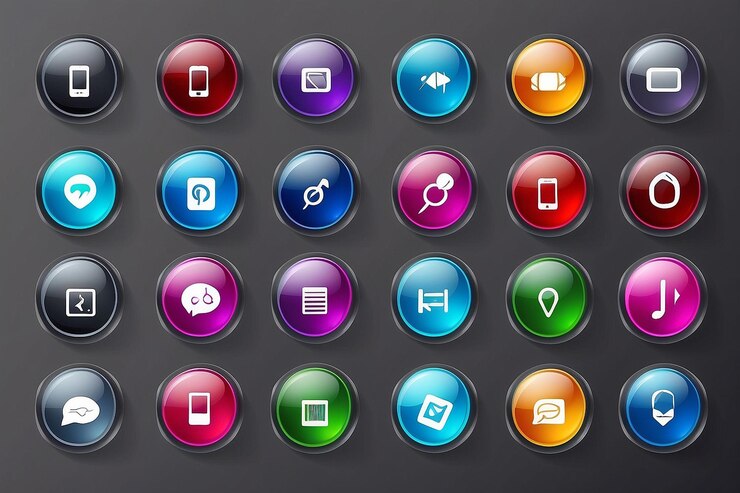 Bluetooth アイコンセット デザインはウェブとモバイルアプリで使用できます