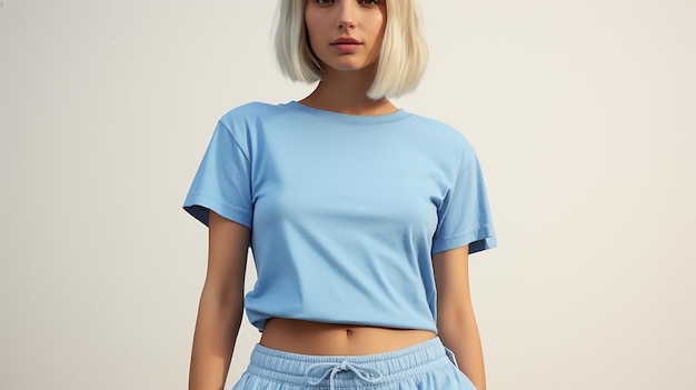 BlueTShirt Beauty