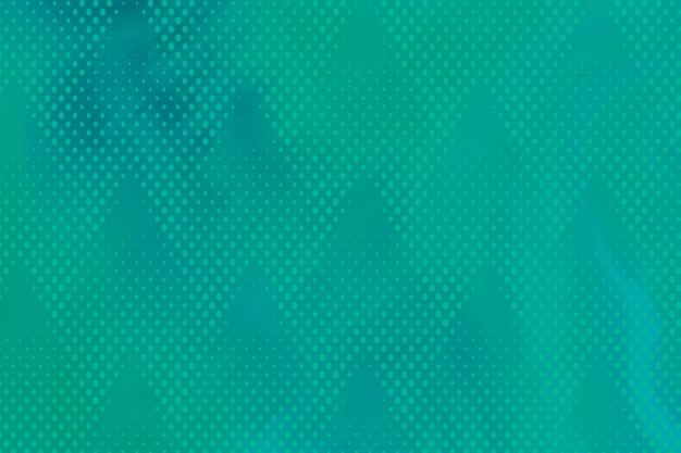 Bluish green halftone patterned background