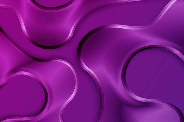 Sfondo di poster fluido sfumato di forma astratta liquida sfumata viola bluastra