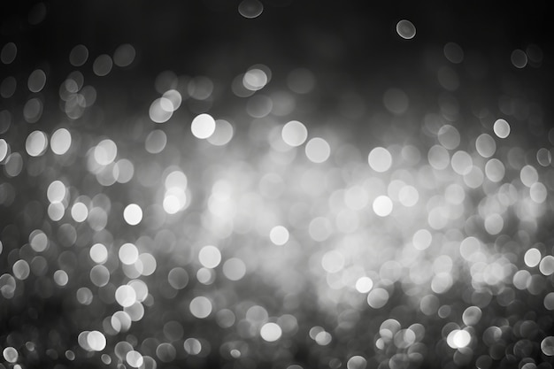Blur abstracte bokeh lichte achtergrond zwarte en witte monochrome toon
