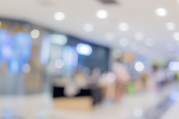 blur background image of shopping mall or department store 