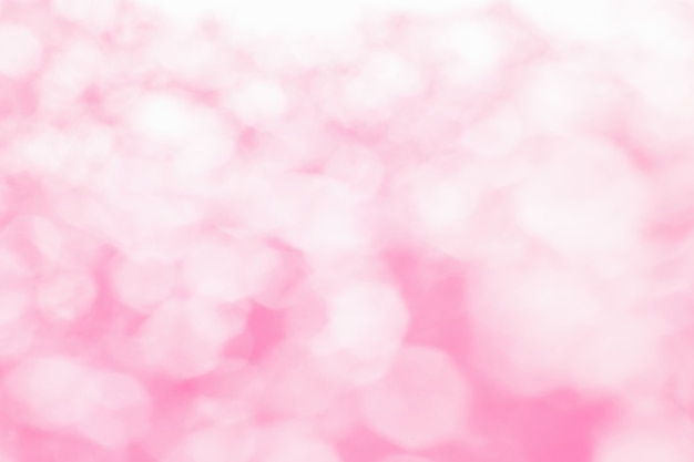 Blur background of pink bokeh Light