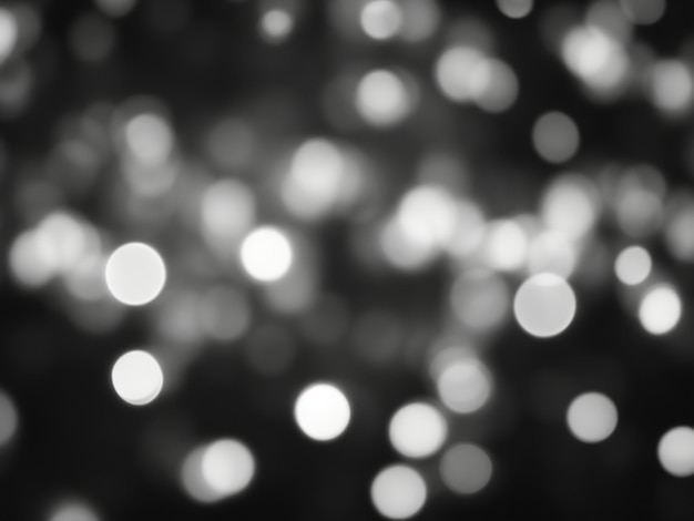 Photo blur black and white bokeh background