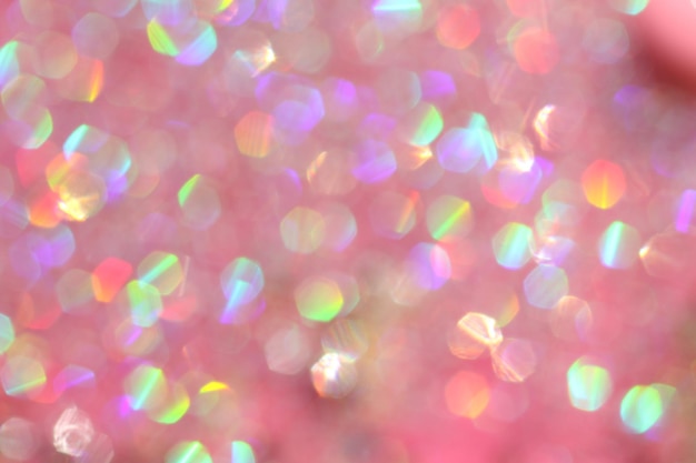 Blur and bokeh vibrant colors and textured Light on pink luxury fresh elegant bokeh background