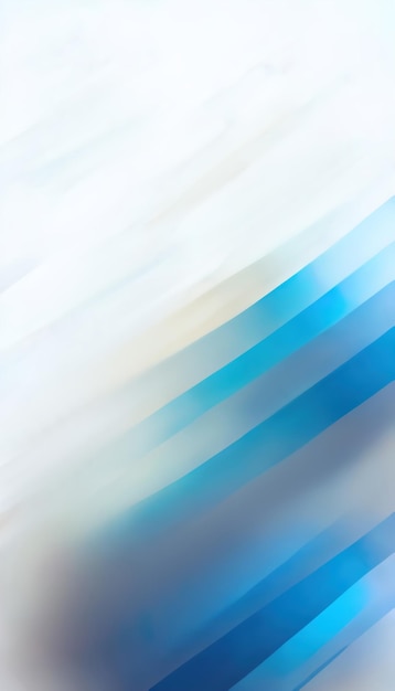 Blur glow abstract background white blue stripes