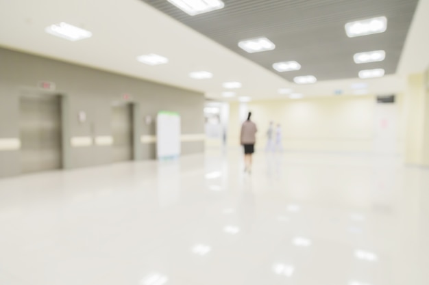 blur image background of a hospital