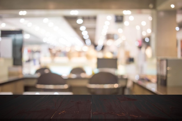 Blur image of modern living room interior