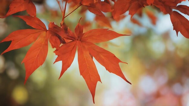 Blur leaves