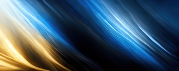 Blur light rays motion yellow blue color beam glow