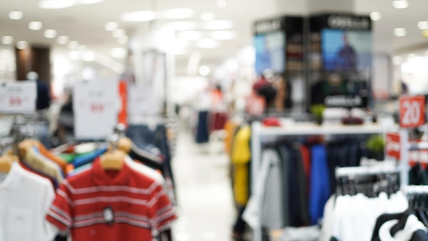 Blur mall and shop background, store in shopping mall with
bokeh light background