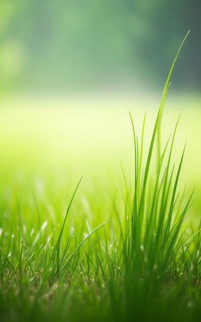 blur natural green abstract background