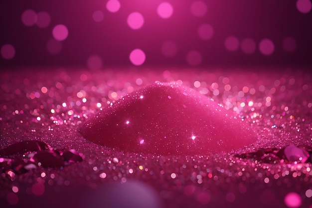 Blur Realistic dark pink glitter background