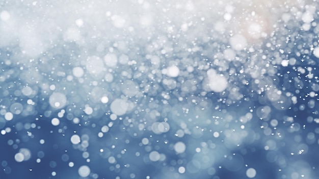 blur snow background festive winter holiday and Christmas and new year backdrop for design element
