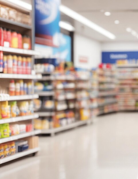 Premium AI Image Blur store interior for background Premium AI Image Blur store interior for background