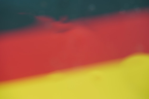 Blur water drop of Germany flag for design background