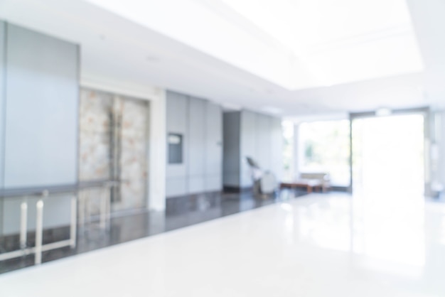 Photo blurred abstract background interior view 