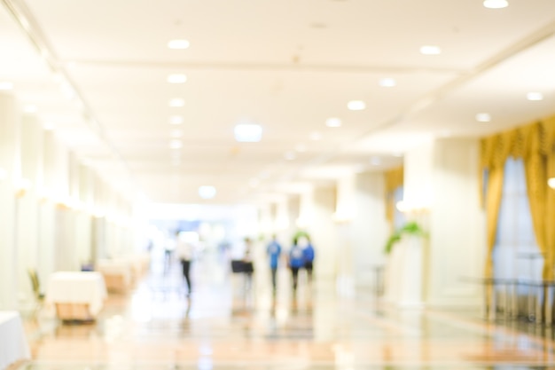 Blurred background, Blur store with people and bokeh light